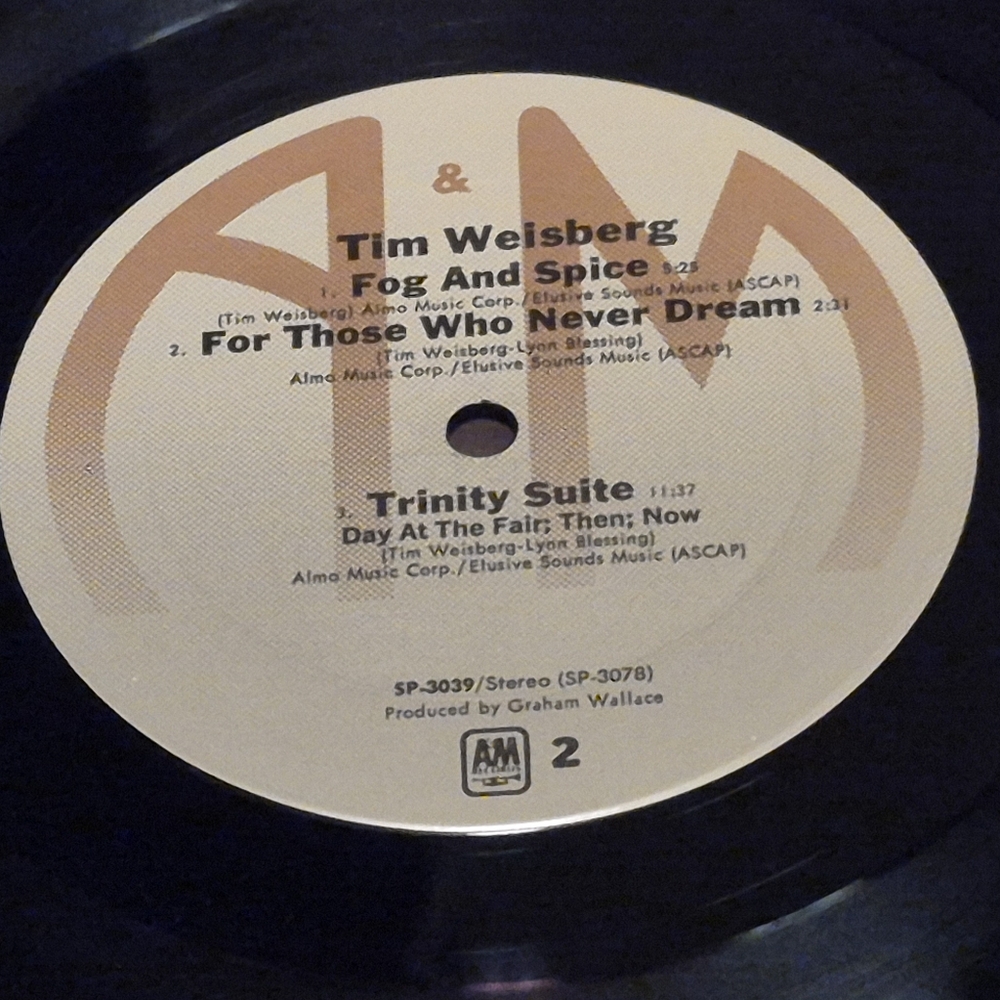Tim Weisberg Vinyl Record - Picture 6 of 6